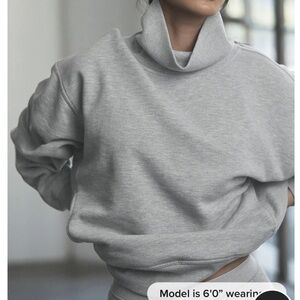 ALO Hazy Mock Neck pullover